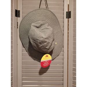 Solar Escape Heather Grey Adjustable UV Explorer Boonie- NWT